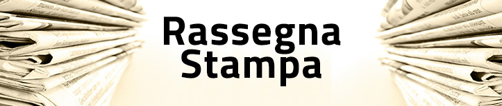 Rassegna Stampa - Banner con la scritta centrale 